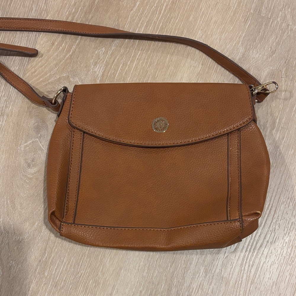Anne Klein Tan Crossbody Bag